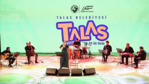 Talas festivalinde cumhuriyete özel konser
