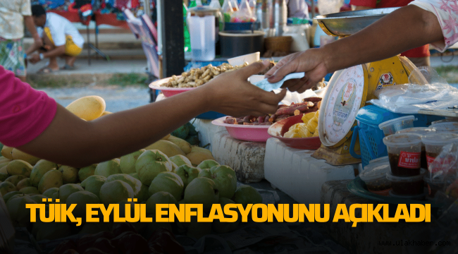 TÜİK, eylül ayı enflasyonunu açıkladı