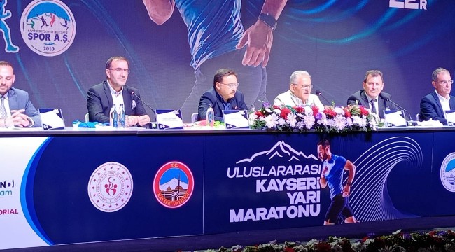 Uluslararası Kayseri Yarı Maratonu'na son adımlar