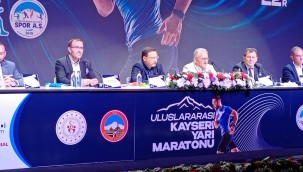 Uluslararası Kayseri Yarı Maratonu'na son adımlar