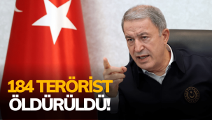 Bakan Akar: Pençe-Kılıç Harekâtı'nda 184 terörist etkisiz hale getirildi