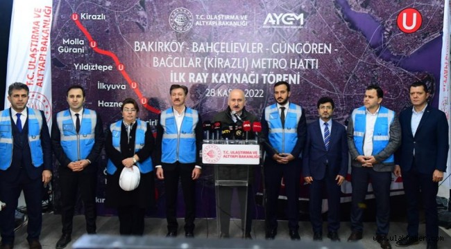 Bakan Karaismailoğlu: Metro hattını 2023 yılı ikinci yarısında hizmete alacağız