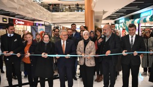 Başkan Büyükkılıç, Dantel Anglez El Sanatları Sergisi'nin açılışını yaptı