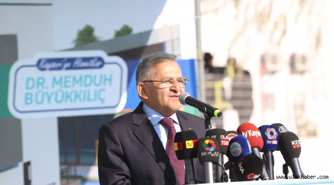 Başkan Büyükkılıç'ın dua alan projesi, Türkiye'de örnek gösteriliyor
