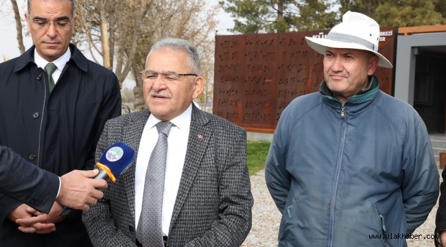 Başkan Büyükkılıç: Modern Kültepe Ziyaretçi Merkezi'miz hayırlı olsun