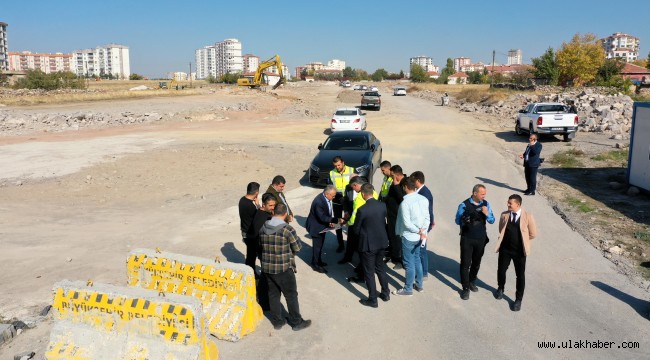 Başkan Büyükkılıç'tan Sivas Caddesi'ne alternatif yol