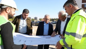 Başkan Büyükkılıç'tan "üst geçit" incelemesi