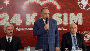 Başkan Yalçın'dan Öğretmenler Günü mesajı