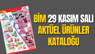 Bim 29 Kasım 2022 kataloğu indirimli ürünler bu hafta