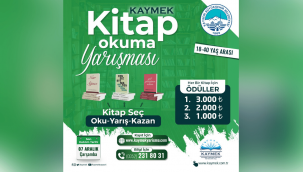 Büyükşehir'den Kayserililere "kitap okuma" yarışması