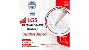 Büyükşehir, KAYMEK UZEM ile ilk kez LGS deneme sınavı gerçekleştirecek