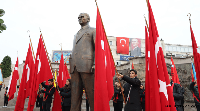 Cumhuriyetimizin Kurucusu Gazi Mustafa Kemal Atatürk anıldı