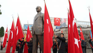 Cumhuriyetimizin Kurucusu Gazi Mustafa Kemal Atatürk anıldı