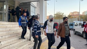 Hakkında hüküm bulunan 13 kişi cezaevine gönderildi