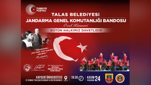 Jandarma Bandosu Talas'a geliyor