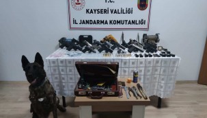 Jandarma, ruhsatsız silah imalathanesini ortaya çıkardı