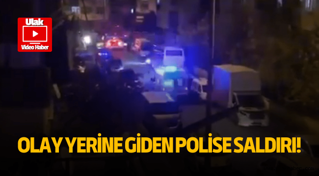 Kayseri'de ihbara giden polis ekipleri saldırıya uğradı!