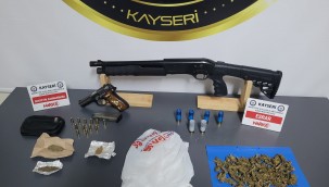 Kayseri'de uyuşturucu operasyonu: 13 gözaltı