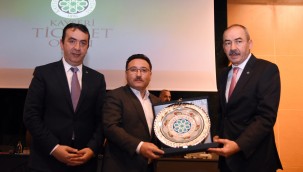 KTO kasım ayı meclis toplantısına Vali Gökmen Çiçek konuk oldu