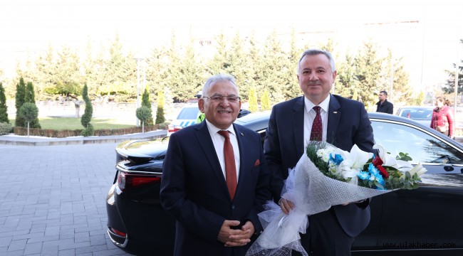 Moldova Ankara Büyükelçisi'nden Başkan Büyükkılıç'a ziyaret