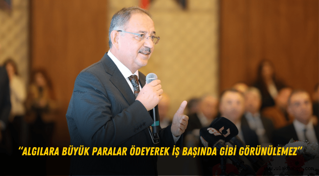 Özhaseki Gaziantep'te CHP'li belediyelere yüklendi