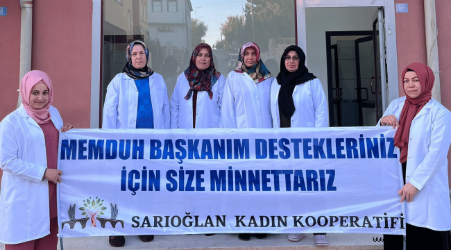 Sarıoğlanlı kadınlardan Başkan Büyükkılıç'a teşekkür