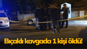 Talas Bahçelievler'deki bıçaklı kavgada bir kişi hayatını kaybetti