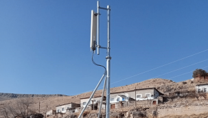 Yeşilhisar Akköy Mahallesin'e baz istasyonu kuruldu