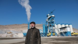 Başkan Çolakbayrakdar: Kendi ürettiğimiz asfalt ile rekor tasarruf elde ettik