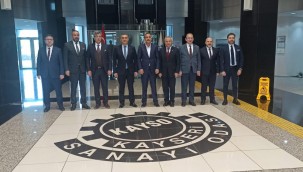 Başkan İlmek; KAYSO, KTO ve KTB'yi ziyaret etti