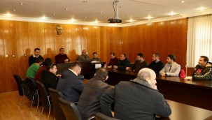 Başkan İlmek, TOKİ site yöneticileri ile görüştü