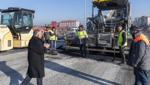 Büyükşehir'den 4,7 kilometrelik stratejik bir yol daha