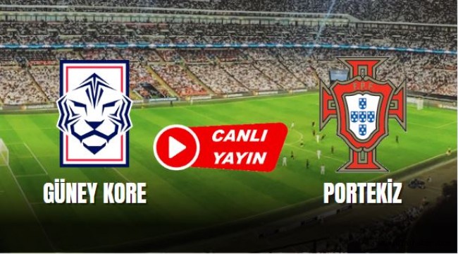 CANLI İZLE Portekiz Güney Kore taraftarium24 selçuk sports inat tv