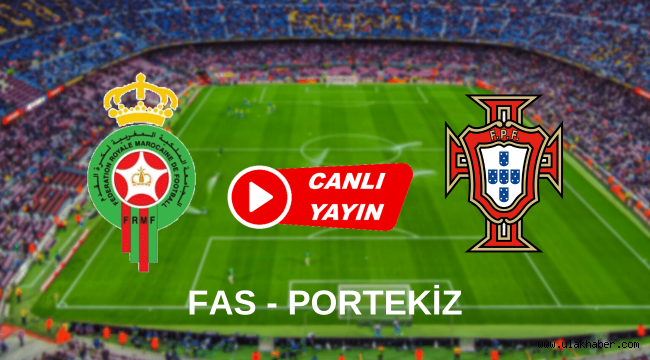 Canlı izle TRT Fas – Portekiz maçı şifresiz linki