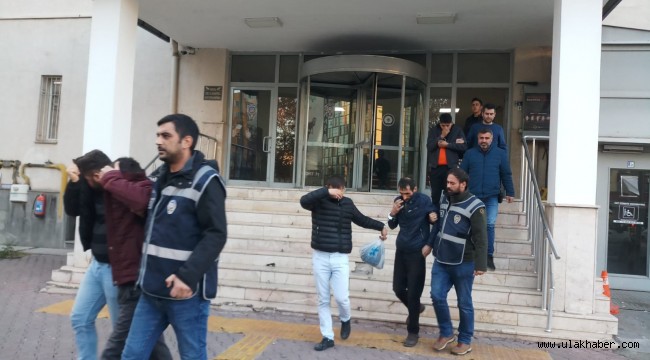 Çeşitli suçlardan yakalanan 22 kişiden 11'i tutuklandı