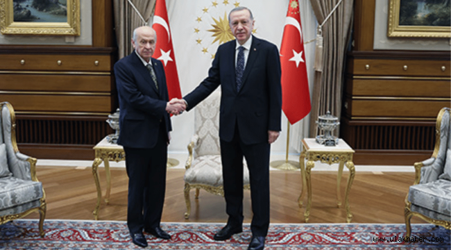 Erdoğan ile Bahçeli, Beştepe'de görüşecek