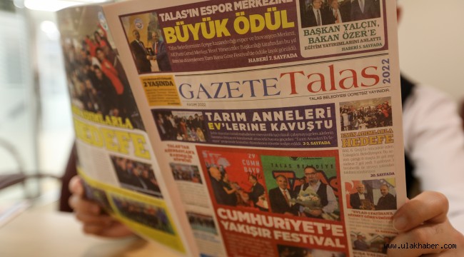 Gazete Talas'ın son sayısı okurla buluştu