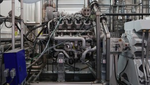 İlk yerli tasarım lokomotif motoru "Özgün" görücüye çıktı