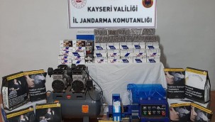İncesu'da kaçak tütün operasyonu