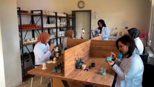 Kadın kooperatifine öğretmenlerden anlamlı destek