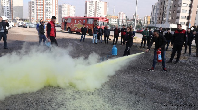KASKİ'de "Yangın Güvenliği ve Tatbikatı" eğitimi verildi