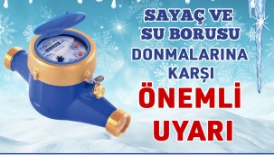 KASKİ'den su sayaçları için önemli uyarı
