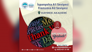 KAYMEK Akademi'de İspanyolca ve Fransızca dil kurs kayıtları başladı