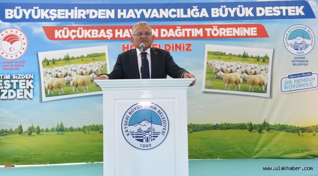 Kayseri'de 9 bin üreticinin su faturasının yarısını Büyükşehir ödedi