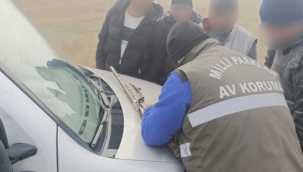 Kayseri'de yasa dışı av yapan 5 kişiye ceza 