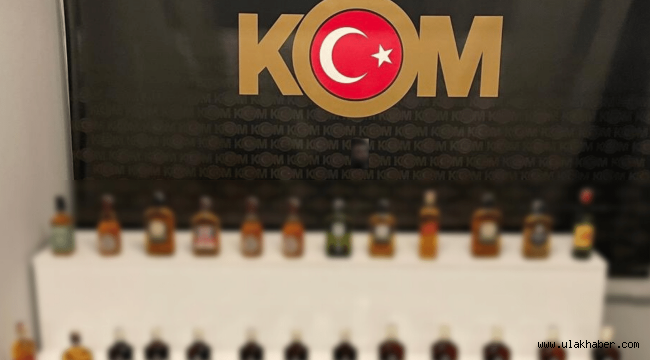 Kayseri'de yılbaşı öncesi sahte içki operasyonu: 6 gözaltı 