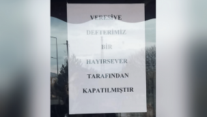 Kayserili hayırsever, vatandaşların bakkala olan borçlarını kapattı 