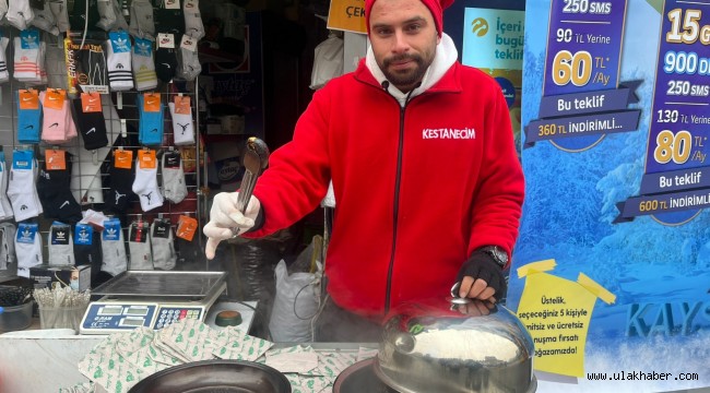 Kestane, soğuk havalarda rağbet görüyor