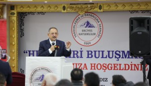 Özhaseki: Kayseri'de hayırseverlik bir gelenek haline gelmiştir