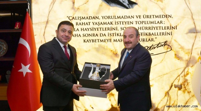Sanayi ve Teknoloji Bakanı Mustafa Varank'tan Kayseri OSB'ye Ziyaret